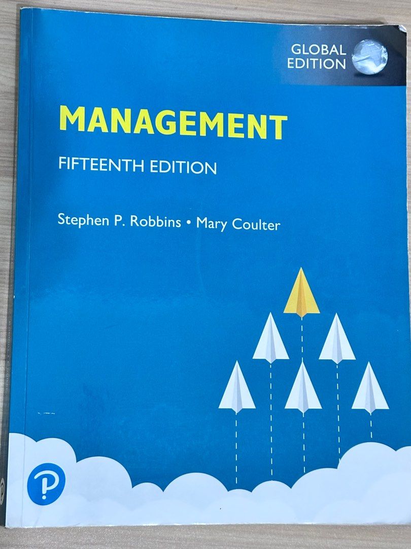 MANAGEMENT FIFTEENTH EDITION Stephen P. Robbins • Mary