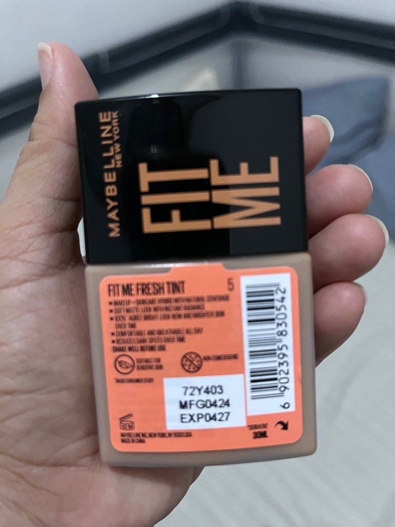Maybelline Fit Me fresh tint (Category: Makeup) located in Caloocan City. Submitted by graaaaah13 (Listing ID 1375665275, Image 2). Description: Rfs: Just used once. Product not fit with my color tone Shipping c/o buyer.