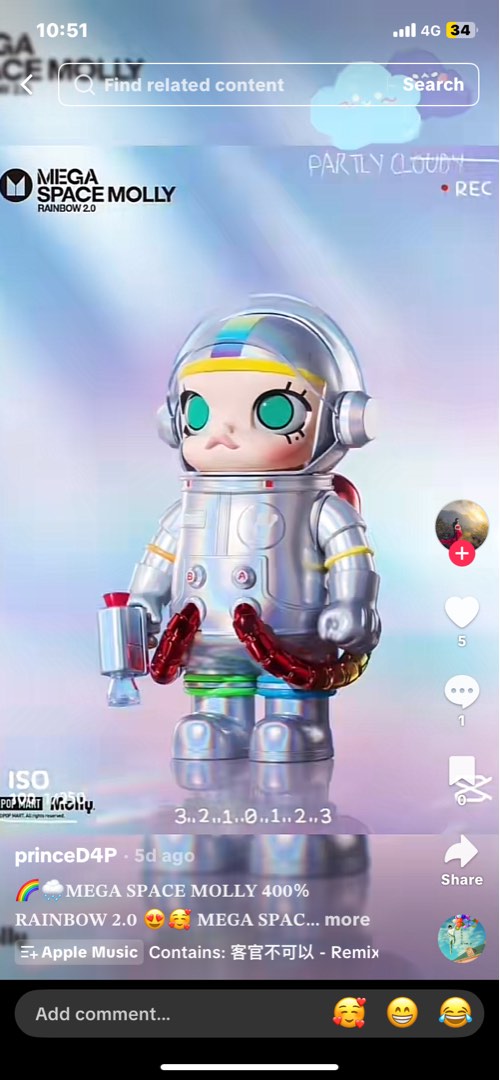 その他 MEGA SPACE MOLLY 400% Rainbow 2.0 MEGA SPACE MOLLY 400% PRIDE 2.0 MEGA SPACE MOLLY captures