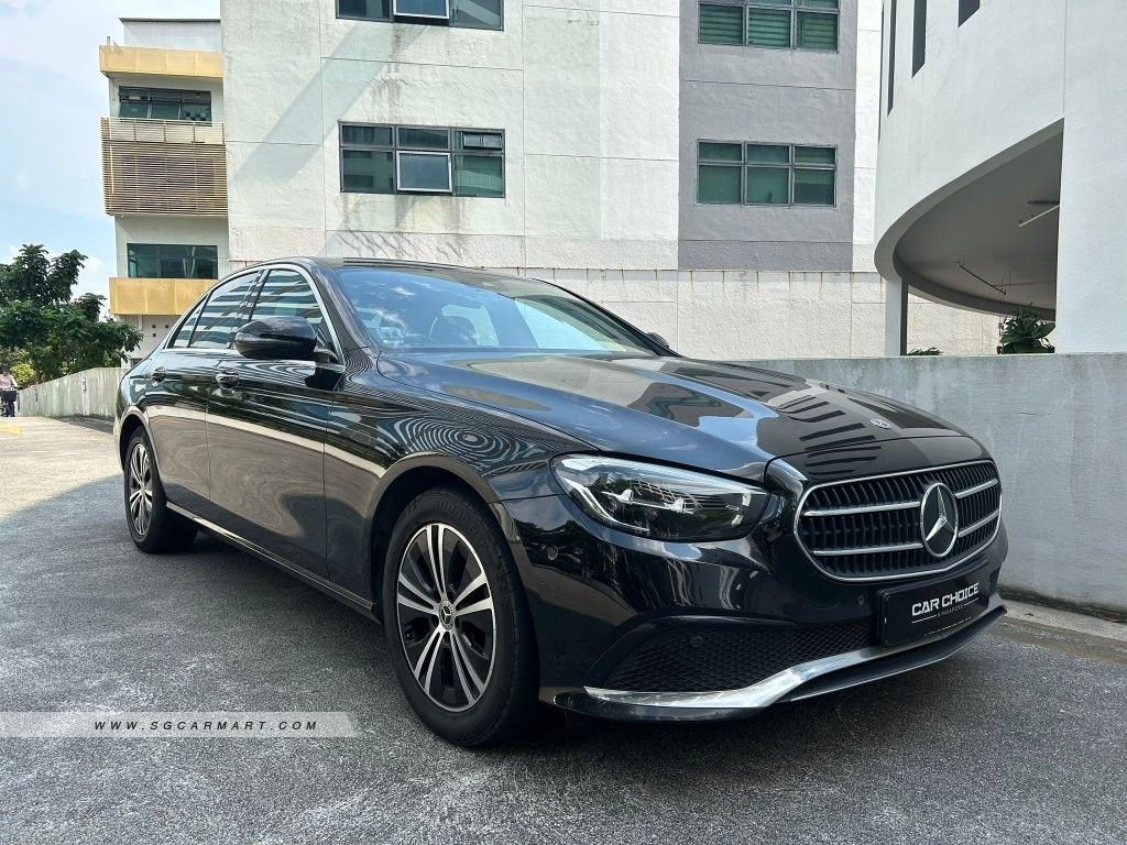 Mercedes-Benz E-Class Saloon Diesel E220d Sport (A) (Category: Used Cars) located in Singapore. Submitted by carchoice.parklane (Listing ID 1375711254, Image 2). Description: Well maintained by previous owner! Complimentary warranty on engine and gearbox and free servicing. Every car undergoes a thorough inspection by our reputable workshop to ensure standards of quality and safety for peace of mind. Flexible loan tailored to suits your needs. Co