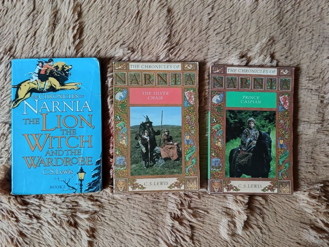 Narnia books (paperback) (Category: Storybooks) located in Las Pinas. Submitted by prelovedreads1 (Listing ID 1375751129, Image 2). Description: Preloved Narnia books are available for P100 (mmpb) and P150 each (regular size). 1. The Horse and his boy 2. Prince Caspian 3. The Silver Chair 4. The Lion, Witch and the Wardrobe PM for the titles that interests you. MOP: GCASH (Shipping not included) MOD: Lalamove/GogoExpress LOCATION: Las Piñas DISCL