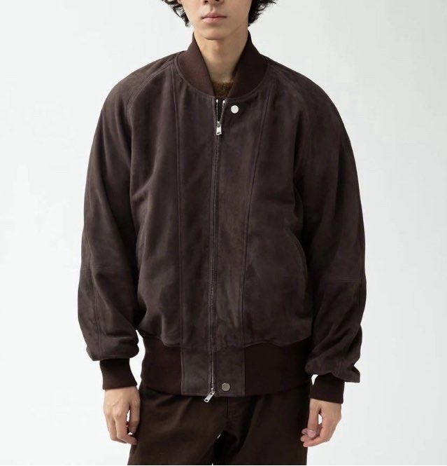 nonnative STUDENT BLOUSON SHEEP LEATHER WITH GORE-TEX WINDSTOPPER
