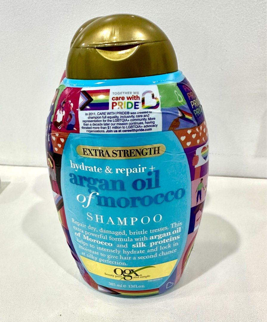 OGX Extra Strength Argan Oil Shampoo (Category: Hair) located in Quezon City. Submitted by 18john (Listing ID 1375767410, Image 1). Description: OGX Extra Strength Argan Shampoo BrandNew 385ml .