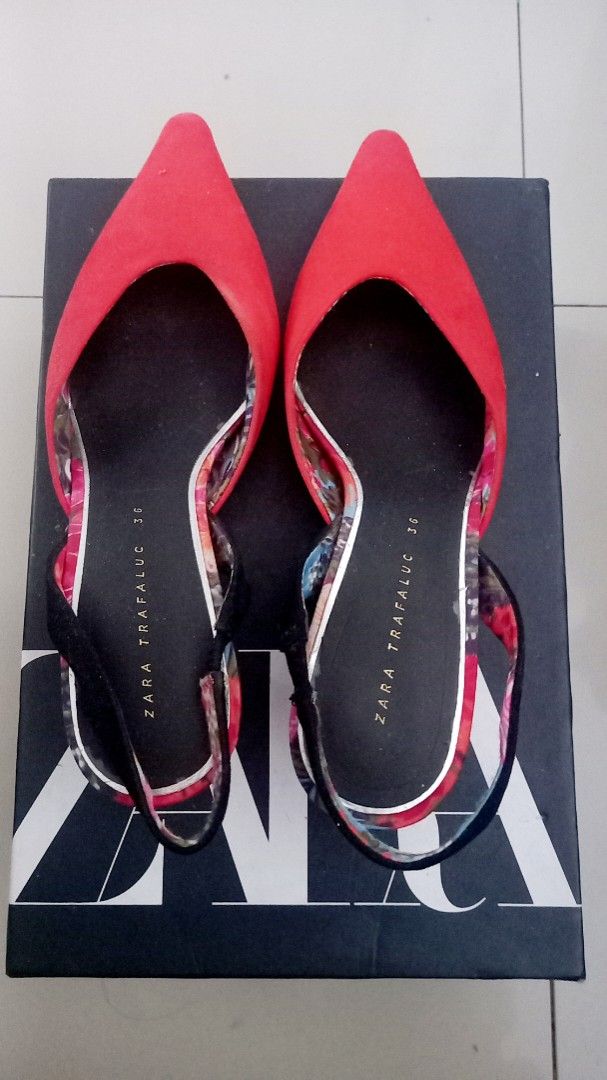 Zara GarÃ§on Original Zara Heels 3Cm ORANGE Ya Not Pink