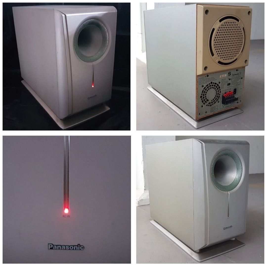 PANASONIC Subwoofer, Powered Sub, Model SB-WA878, Active Subwoofer