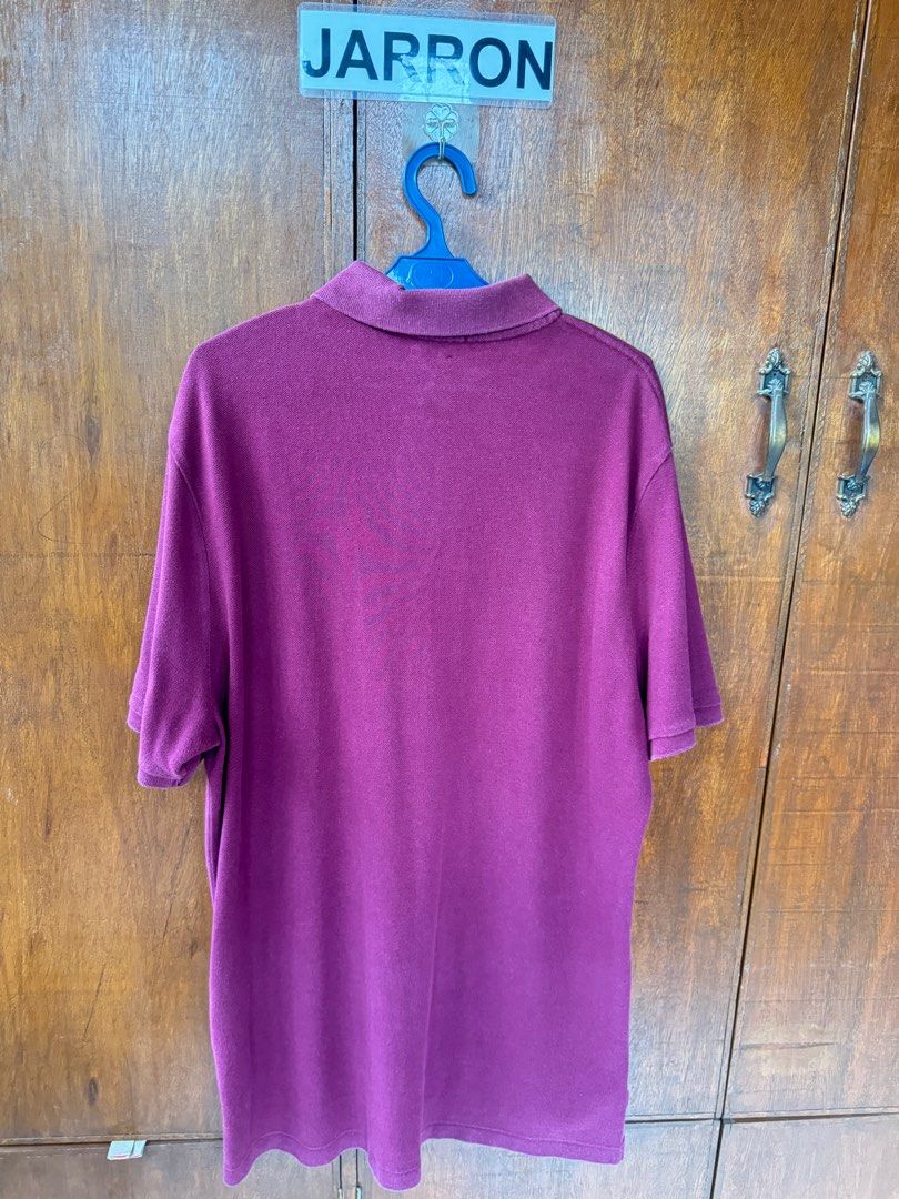 Ralph Lauren Maroon Polo Shirt Long Back (Category: Tshirts & Polo Shirts ) located in Binan City. Submitted by donjarron (Listing ID 1375669663, Image 2). Description: Ralph Lauren Maroon Polo Shirt Long Back 21x29.5-31.5 800 php Good condition Please allow a difference of 0.5-1 inches due to manual measurement 📍Biñan, Laguna.