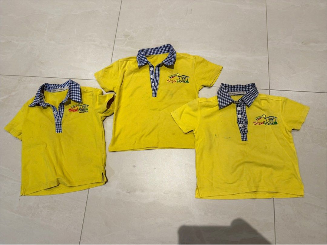 School4kidz Girl M, XS (Category: Babies & Kids Fashion) located in Singapore. Submitted by cndc.chew (Listing ID 1375409800, Image 3). Description: Well used, but still in good condition. Top - XS size x 4 available ($7) Skort - M size x 2 available ($14 each) Skort - XS size x 3 available ($7) Meet up at S123210 or mail only. .
