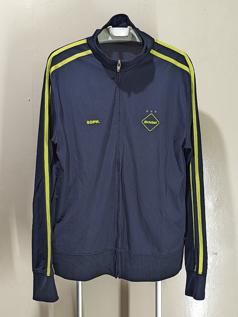 Sophnet Bristol Track Jacket (Category: Coats, Jackets and Outerwear) located in Baguio. Submitted by RacksToTheFuture (Listing ID 1375830648, Image 1). Description: medium very good condition pinhole refer to photo.
