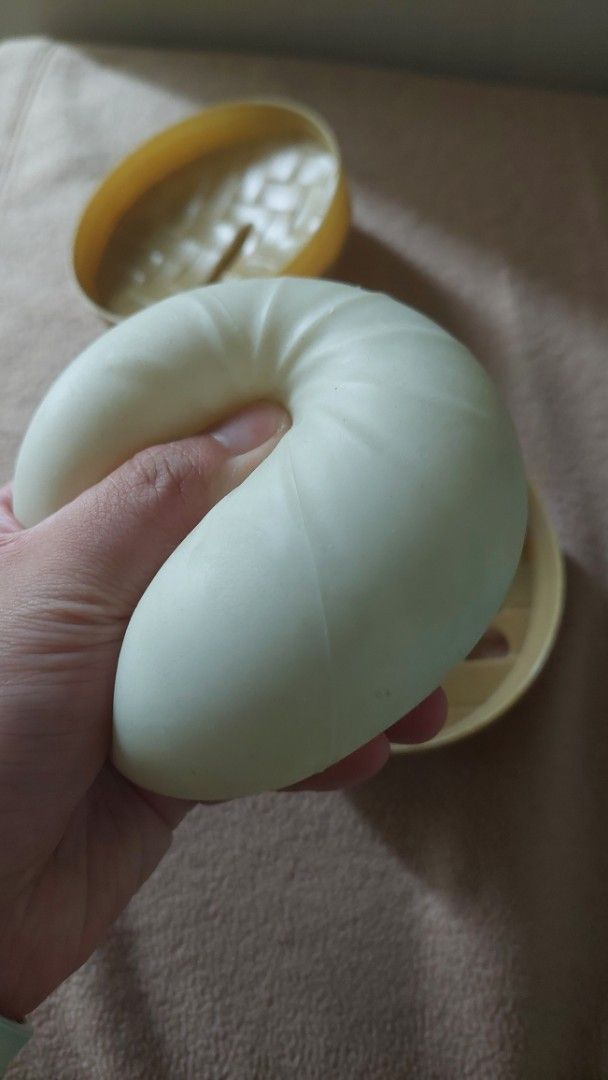 Squishy Steamed Bun Toy Stress Ball (Category: Kids Toys) located in Taguig. Submitted by danilc (Listing ID 1375718459, Image 3). Description: Squishy Steamed Bun Toy Stress Ball 100 pesos for TWO unopened steamed bun stress balls Pictured in 2nd and 3rd images are how it looks when opened RFS: Decluttering Area: BGC, Taguig City No meet-ups Shipping fee shouldered by buyer (Grab/ lalamove/ LBC) Payment: Gcash/Maya :).