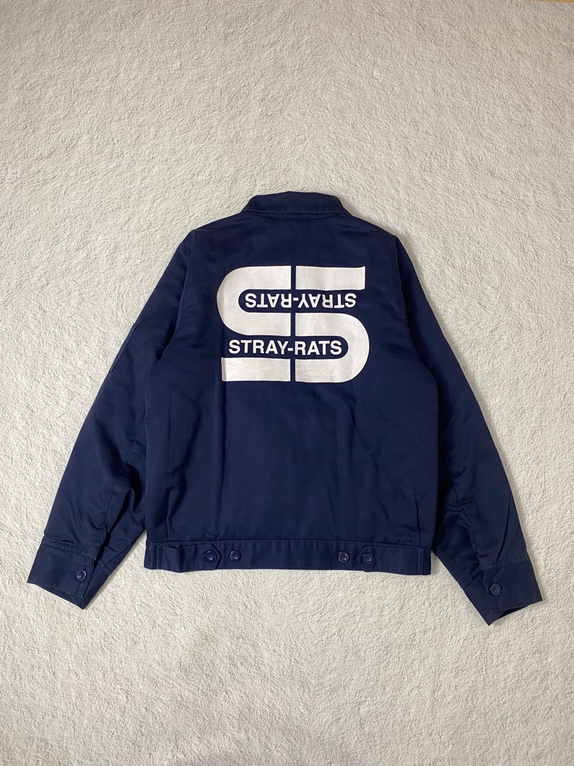 Stray Rats Metro Work Jacket, Fesyen Pria, Pakaian , Atasan di Carousell