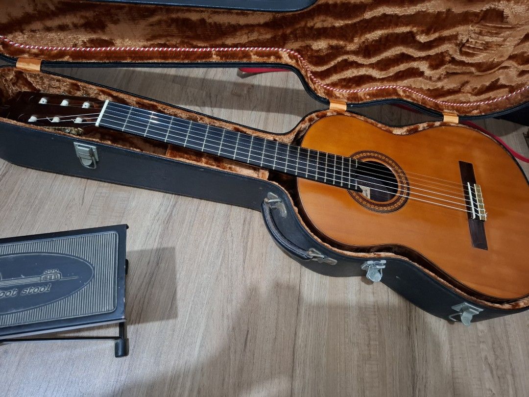Tamura Classical/Flamenco Guitar 1968 (Category: Musical Instruments) located in Manila. Submitted by danielatan (Listing ID 1375742049, Image 1). Description: A very rare Tamura classical guitar from 1968 in pristine condition. solid cedar top solid rosewood back and sides ebony fingerboard.