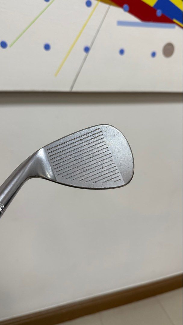 Titleist Vokey 56 deg wedge (Category: Golf) located in Makati City. Submitted by kyleatdionisio (Listing ID 1375783121, Image 2). Description: 10 Bounce Shaft label not seen anymore Newly replaced GP Tour Velvet grips Normal scratches and scuffs from use, doesnt affect performance Makati pickups.