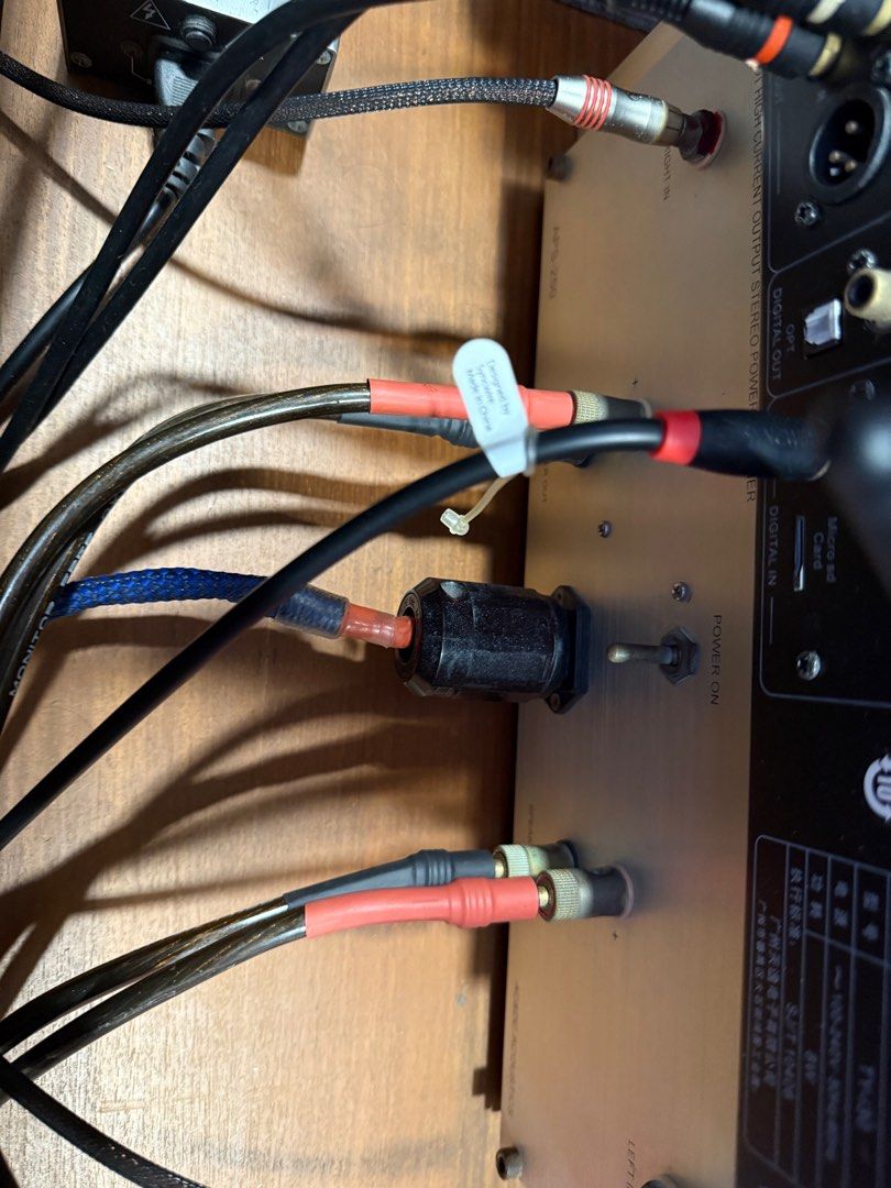 Turandot APS-250 Stereo Poweramp (Category: Soundbars, Speakers & Amplifiers) located in Singapore. Submitted by tb1401 (Listing ID 1375768108, Image 2). Description: Turandot APS-250 Stereo Poweramp for sale. Features include a power on switch and various input/output connections. The unit is silver-colored with a sleek design. It appears to be in good condition. Please examine the images for details. Open to trade. .