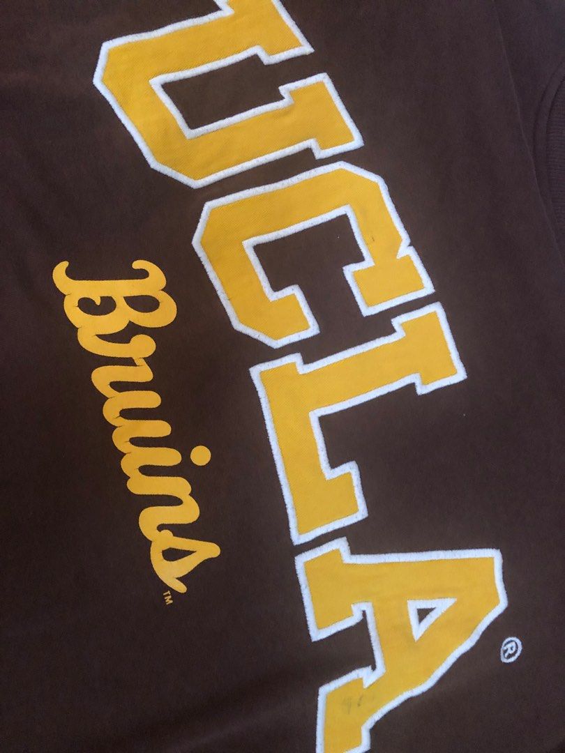 UCLA H&M SWEATER (Category: Coats, Jackets and Outerwear) located in Marikina City. Submitted by declutterwcyz (Listing ID 1375700411, Image 2). Description: Pls see pictures for the condition Bought for 1500 Oversized Marikina loc.
