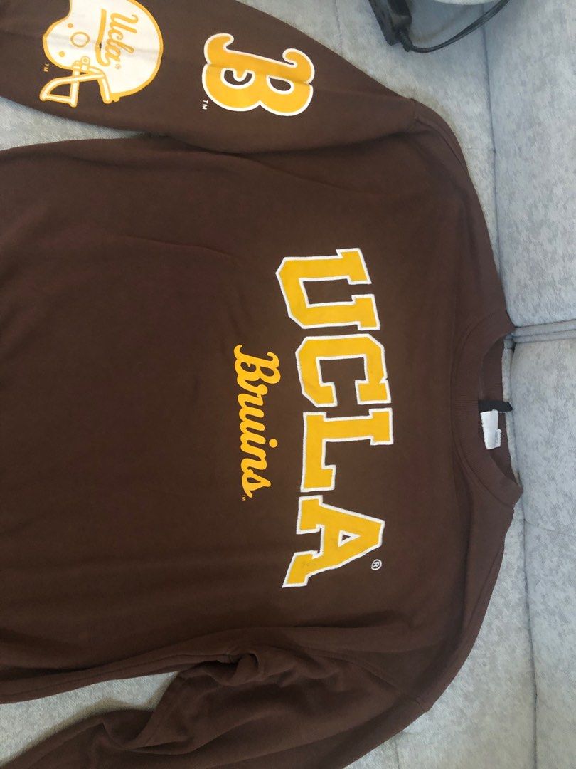 UCLA H&M SWEATER (Category: Coats, Jackets and Outerwear) located in Marikina City. Submitted by declutterwcyz (Listing ID 1375700411, Image 1). Description: Pls see pictures for the condition Bought for 1500 Oversized Marikina loc.