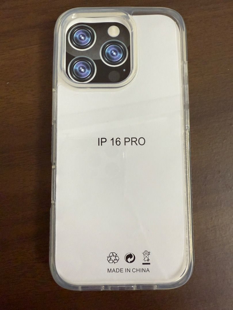 XUNDD iPhone 16 Pro phone case (Category: Cases & Sleeves) located in Taguig. Submitted by debeardebar (Listing ID 1375789089, Image 2). Description: XUNDD iPhone 16 Pro phone case Clear Brand New Pick up in BGC Gcash/ Cash Buyer bear logistic cost.