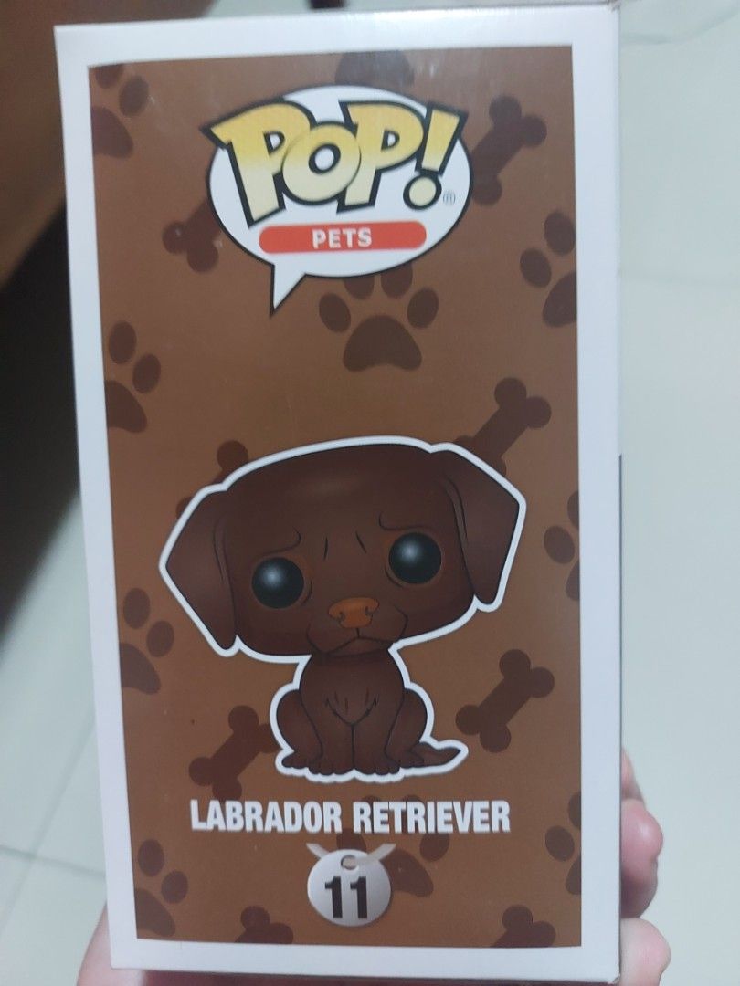 #11 Labrador Retriever (Pets) Funko Pop (Category: Designer & Blind Box Toys) located in Taguig. Submitted by naxinator (Listing ID 1372488911, Image 3). Description: #11 Labrador Retriever (8.5-9/10) Pets Funko Pop 📍Taguig 💵 - GCASH 🛵 - Grab / Lalamove / LBC.