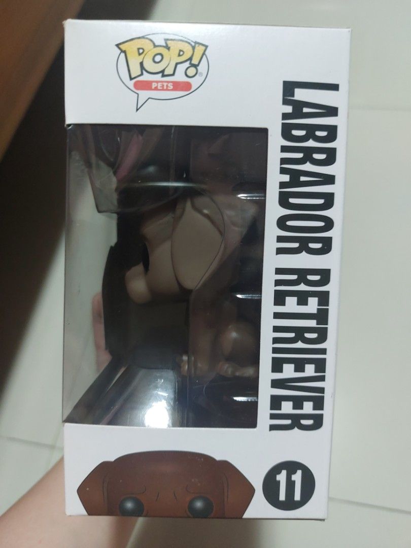 #11 Labrador Retriever (Pets) Funko Pop (Category: Designer & Blind Box Toys) located in Taguig. Submitted by naxinator (Listing ID 1372488911, Image 2). Description: #11 Labrador Retriever (8.5-9/10) Pets Funko Pop 📍Taguig 💵 - GCASH 🛵 - Grab / Lalamove / LBC.