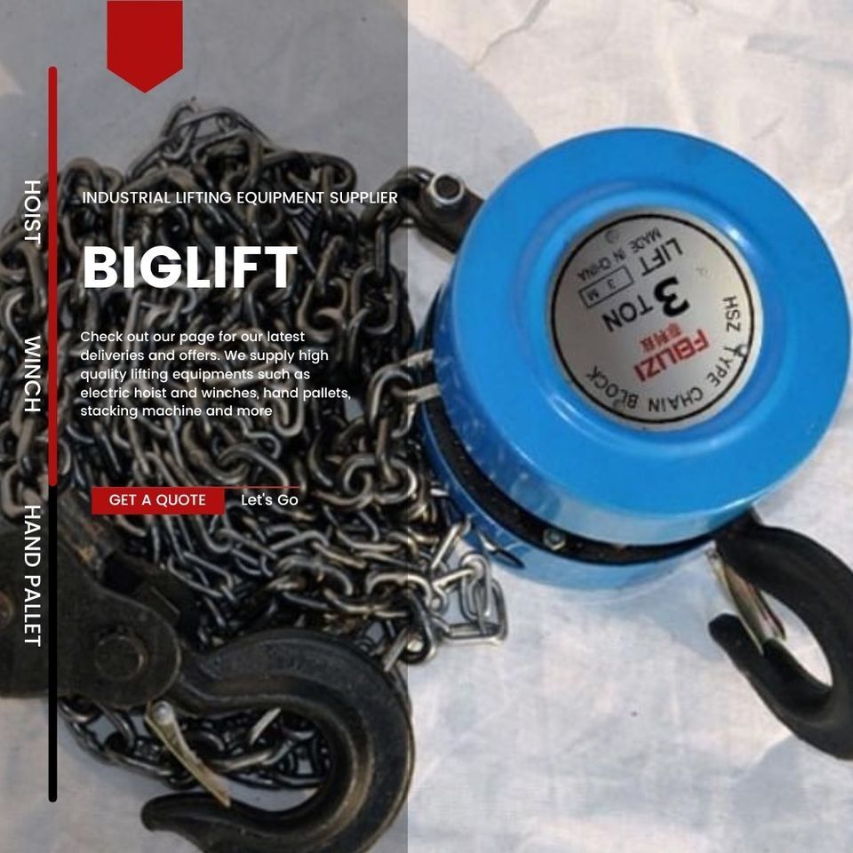 360 Lifting Block / Chain Block / Heavy Duty Chain Block / Lever Block ...