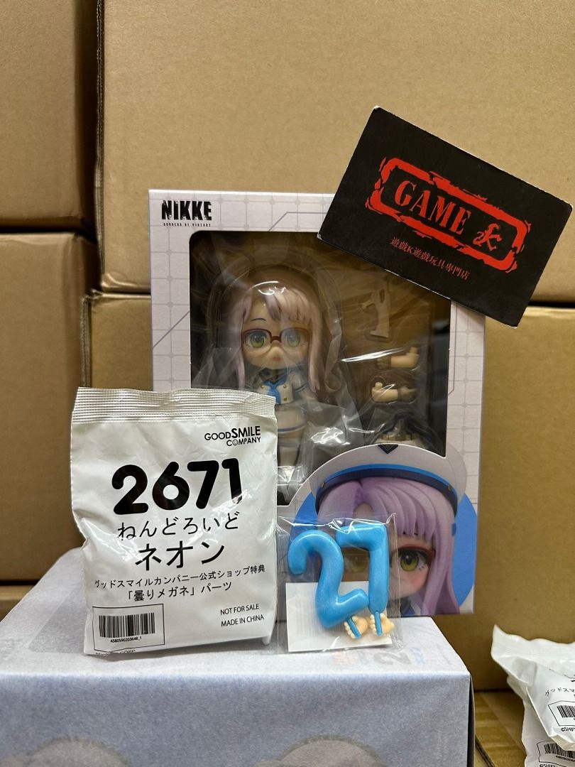 ねんどろいど 勝利の女神 NIKKE ネオン 特典 「曇りメガネ」パーツ付き 楽天市場】ねんどろいど 勝利の女神：NIKKE ネオン 「曇りメガネ