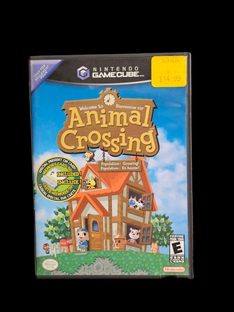 Animal Crossing Gamecube (Rare) (Category: Nintendo) located in Paranaque City. Submitted by john020497 (Listing ID 1372517785, Image 1). Description: Condition: - Complete with manuals. - No issue. Just message me if you have any questions or you need more details. Warranty: 1 day of testing Contact number: To be given upon dibs Location: Bacoor, Cavite Modes of payment: Gcash, BDO, BPI Shipping: Lalamove, Grab, LBC, JNT(shipping is shouldered b