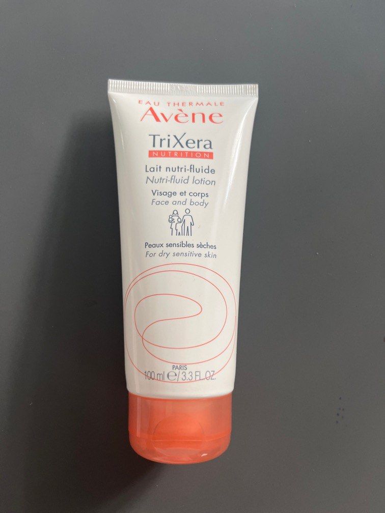 Authentic Avene Trixera Nutrition (100ml) (Category: Face Care) located in Taguig. Submitted by maanding (Listing ID 1372542780, Image 1). Description: - Original Price: ₱1,200 SALE PRICE ‼️ ₱800 only (no box - only used once) - Hypoallergenic (super good for dry & sensitive skin) RFS: currently pregnant and not allowed to use some products.