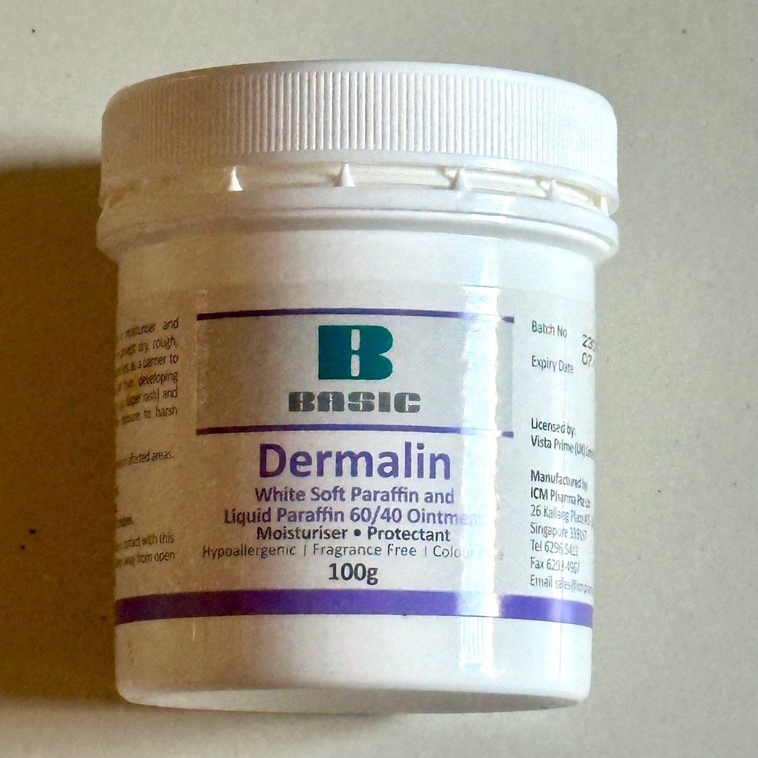 Basic Dermalin Basic Dermalin Liquid Paraffin (Oil Based Moisturizer), Beauty ...