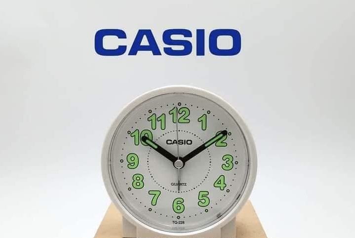 Casio Alarm Clock TQ228-7D (Category: Clocks) located in Manila. Submitted by seikowatchfactory (Listing ID 1372534284, Image 2). Description: Brand New in Box 10/10 Authentic Seiko Watch Model: TQ228-7D Price: 860 Specifications: Size of Case: 87 x 87 x 36mm Beeper Sound Alarm Case/Bezel material: Resin Desk Top Weight: 105g Seller is Authorized Dealer of Casio Package comes with International Warranty Card for 1 year Meetups at Quezon City Same