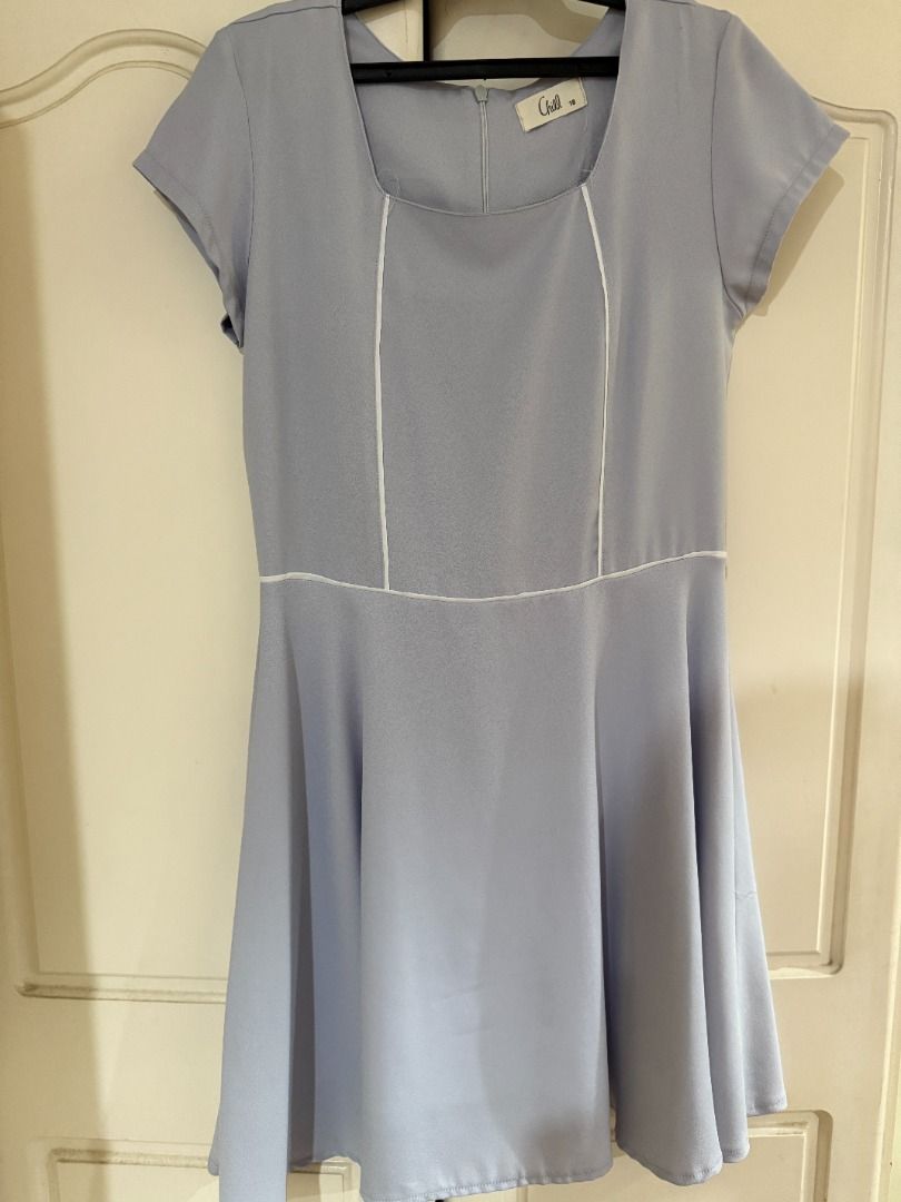 Chill Pastel Blue Dress (Category: Dresses) located in Dasmarinas. Submitted by cess_declutters (Listing ID 1372499093, Image 1). Description: Fits Medium, Used Once Bought from SM Dept. Store No returns/exchange Payment first (GCash / GoTyme) Shipping shouldered by buyer J&T / Lalamove Can do meetups around dasma/silang if bulk order 📍Dasmariñas, Cavite.