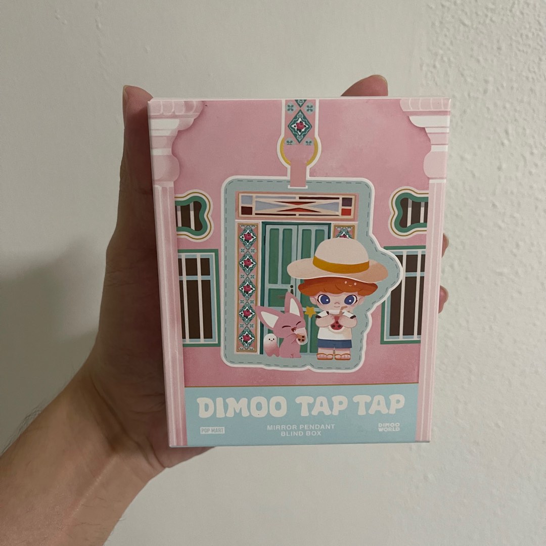 Dimoo Tap Tap Mirror Pendant Blind Box Singapore exclusive, Hobbies ...