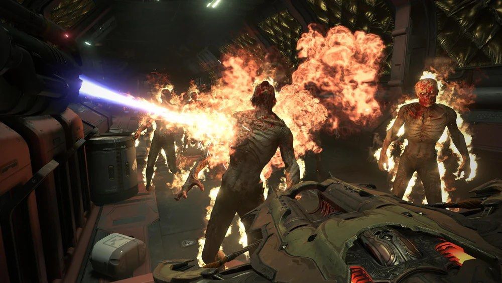 Doom Eternal | PS4 Game | BRANDNEW (Category: PlayStation) located in San Jose del Monte. Submitted by gadget_chromez (Listing ID 1039821017, Image 2). Description: DOOM: ETERNAL BRANDNEW / SEALED Physical Disc. Safely packed with 2 layers of thick bubble wrap for maximum protection upon shipping out..