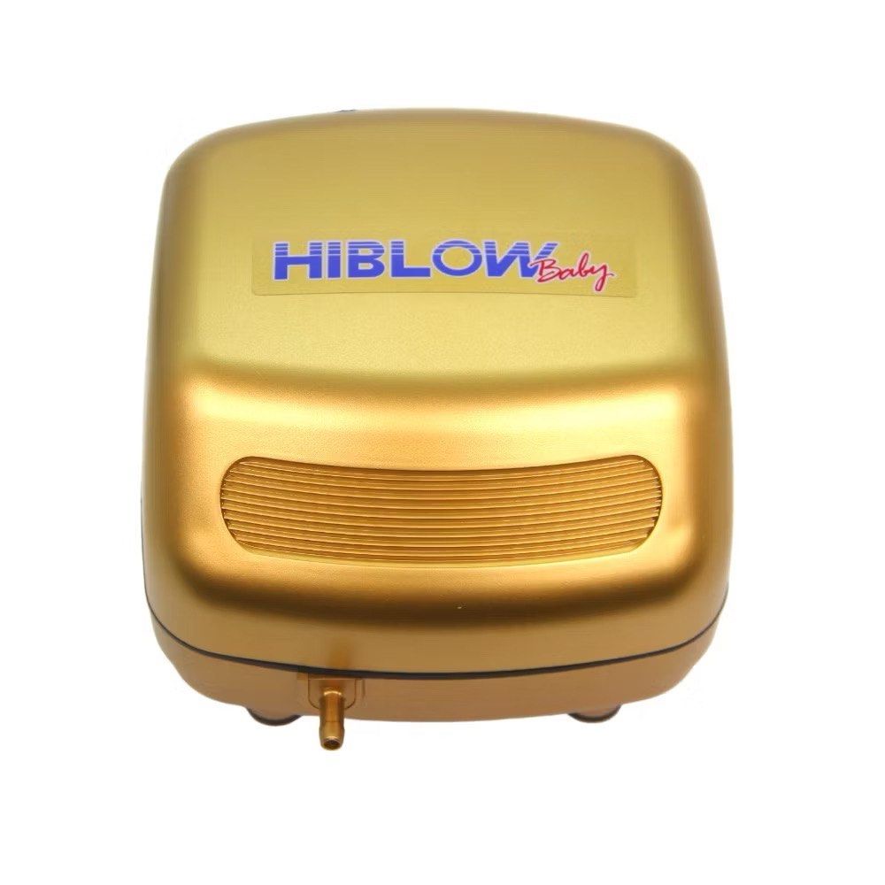 HiBlow Baby Silent Air Pump (Category: Homes & Other Pet Accessories) located in Singapore. Submitted by estcomm (Listing ID 1372661489, Image 1). Description: Used for 2 months only. Upgraded to bigger Hiblow air pump. HIBLOW BABY SILENT AIR PUMP Extremely silent. Smooth air flow. Lightweight. Compact. HIBLOW Baby Air Pump The HIBLOW Baby Air Pump is an extremely silent air pump with oil-free electromagnetic technology that produces a stable air