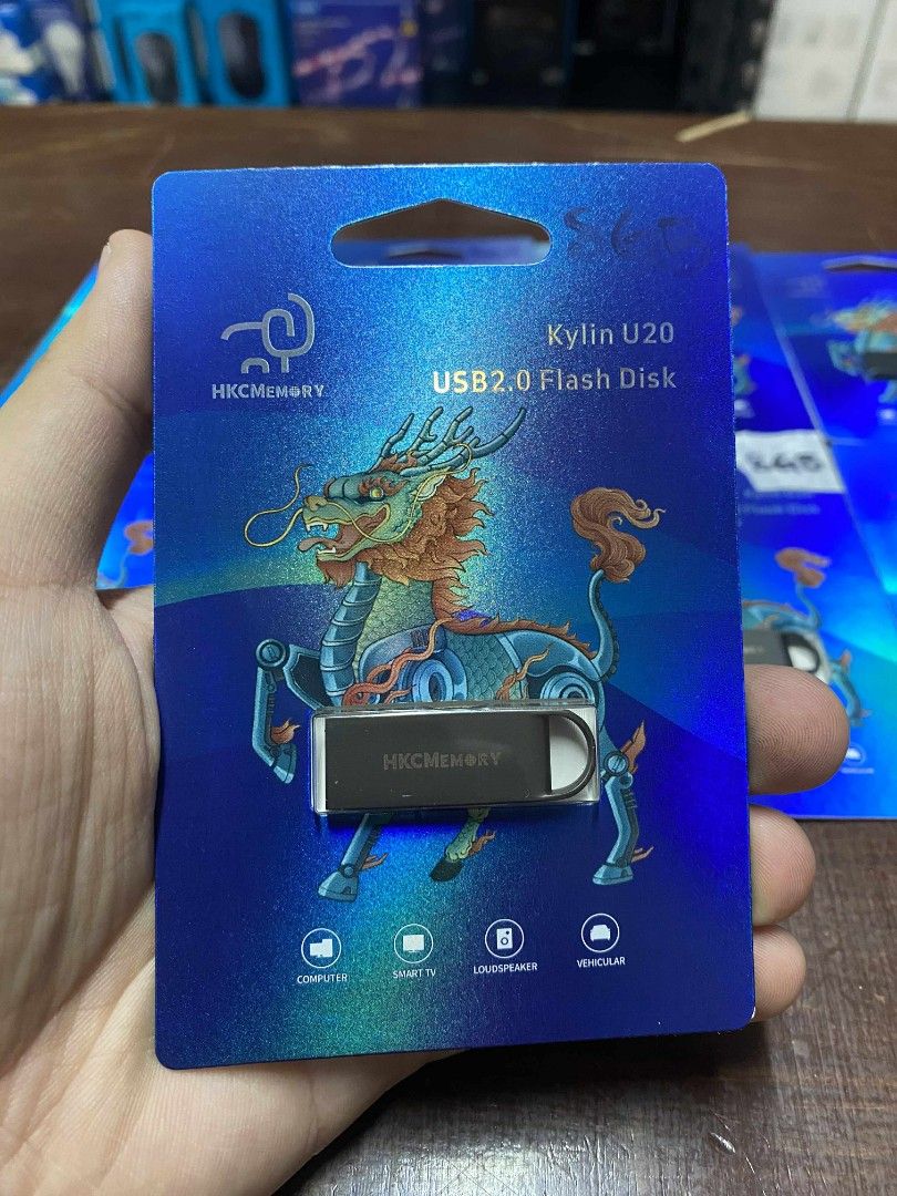 HKC Kylin 8GB USB 2.0 Flash Drive (Category: E-Readers) located in Pasig City. Submitted by mahara1624 (Listing ID 1372664498, Image 1). Description: Brand New and Original Items 🏍️ Same Day Delivery - Lalamove delivery within Metro Manila - For walk-ins: Always PM first for item availability - We are also open for night time deliveries 🧰 Warranty: - 7 days store warranty for factory defects - 1 Year warranty assistance on selected items 💵 Mod