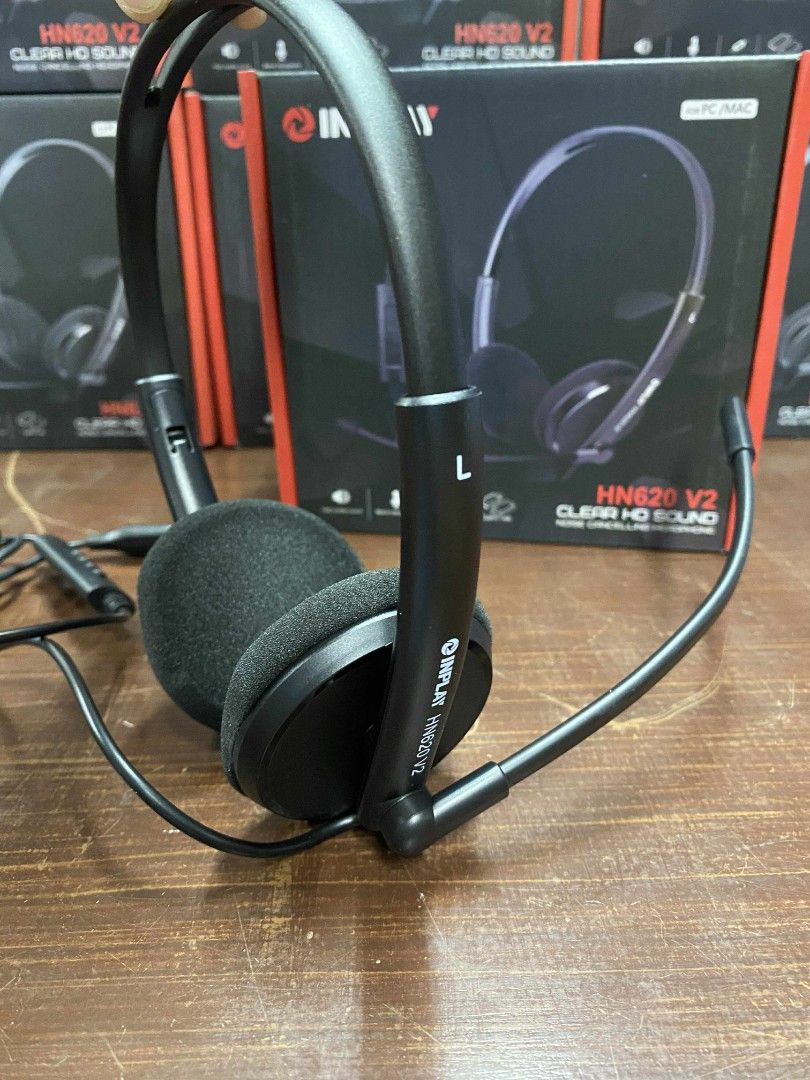 Inplay HN620 v2 Noise Cancelling Headset (Category: Headphones & Headsets) located in Pasig City. Submitted by mahara1624 (Listing ID 1372664187, Image 3). Description: Brand New and Original Items 🏍️ Same Day Delivery - Lalamove delivery within Metro Manila - For walk-ins: Always PM first for item availability - We are also open for night time deliveries 🧰 Warranty: - 7 days store warranty for factory defects - 1 Year warranty assistance on se