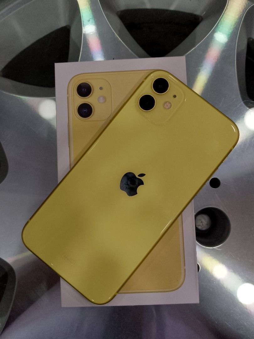 Apple iPhone 11 イエロー 128GB バッテリー残量75% Apple iPhone 11 イエロー 128GB バッテリー残量75%