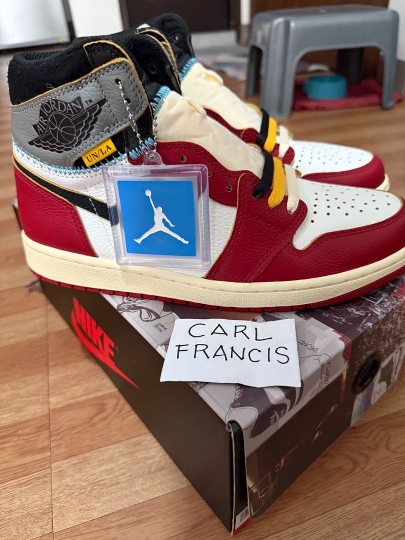 Jordan 1 x Union Chi Shadow (Category: Sneakers) located in Mandaluyong City. Submitted by allrack (Listing ID 1372609731, Image 2). Description: Selling: J1 High x Union chi shadow Size 9 Brand new 18.5k.