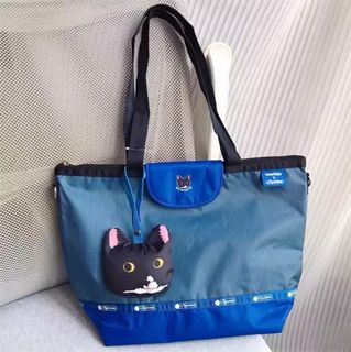 Lesportsac 貓貓 側揹袋連環保袋 斜揹袋 兩用64238203710083110