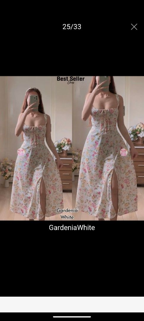 Long floral summer dress (Category: Dresses) located in Antipolo. Submitted by ms.flo (Listing ID 1372559042, Image 1). Description: worn once not my style fits xs-s.