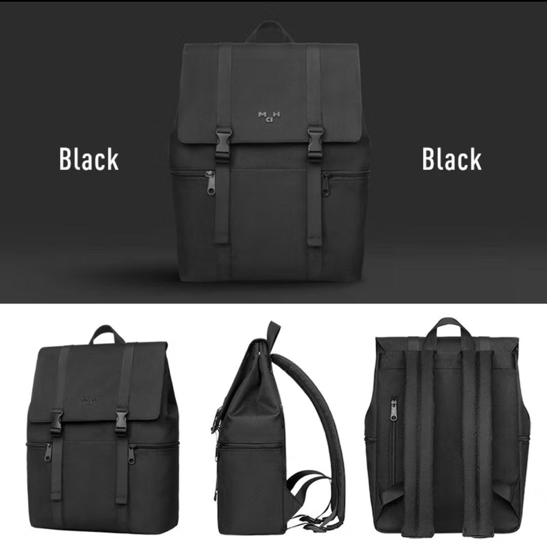 MAH Black Backpack 14 inch - (same day delivery: metro manila) (Category: Backpacks) located in Mandaluyong City. Submitted by komorebifinds (Listing ID 1372534898, Image 1). Description: MAH 1982 Siro Backpack with Waterproof Fabric -24 inch version Size: pls see photos Rfs: naka stock lng and help me fund for my cats.