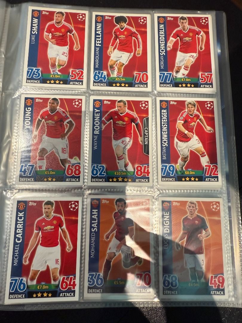 Match Attax Extremely Rare Collectable Cards (CR7, Neymar, etc ...