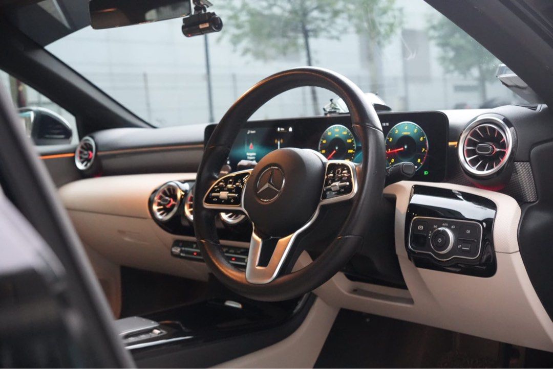 Mercedes-Benz A-Class Saloon A180 Progressive (A) (Category: Used Cars) located in Singapore. Submitted by mikky_1997 (Listing ID 1372556442, Image 3). Description: Mercedes-Benz A180 (Nov 2021) | Excellent Condition | Direct Owner | Major Servicing Done ✅ 10/10 Engine & Mechanical Condition ✅ 9/10 Aesthetics – Minor Cosmetic Only ✅ Fully Serviced According to Mercedes’ Schedule (Major Servicing Just Done) ✅ Low Mileage | Well Maintained Selling 