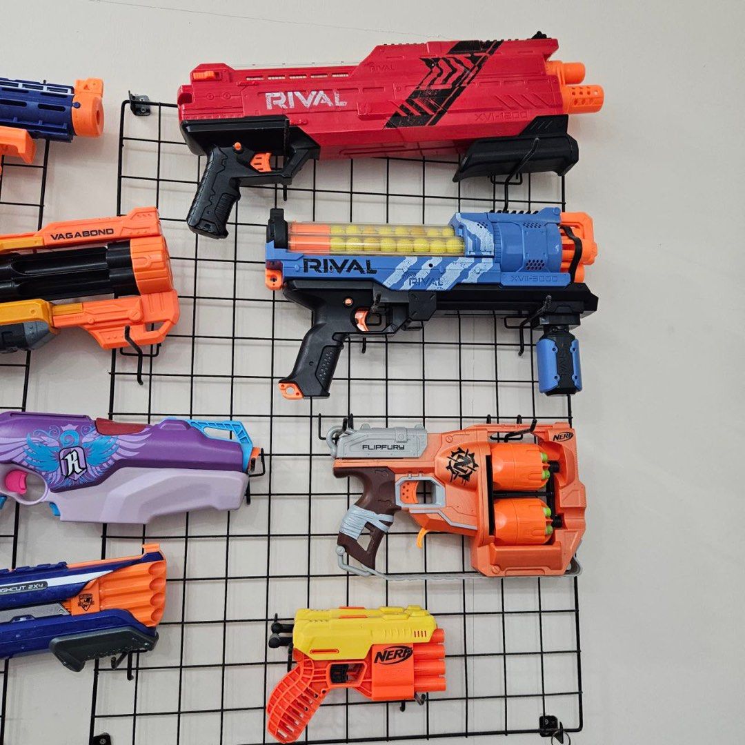 Nerf Bundle (Category: Action & Battle Toys) located in Singapore. Submitted by lollolipopp (Listing ID 1372634965, Image 6). Description: Bought a few years ago, letting it go as a bundle or individually. Quote your own price. Self pick up/arrange your own pick up @82b circuit road, nearest mrt Macpherson.