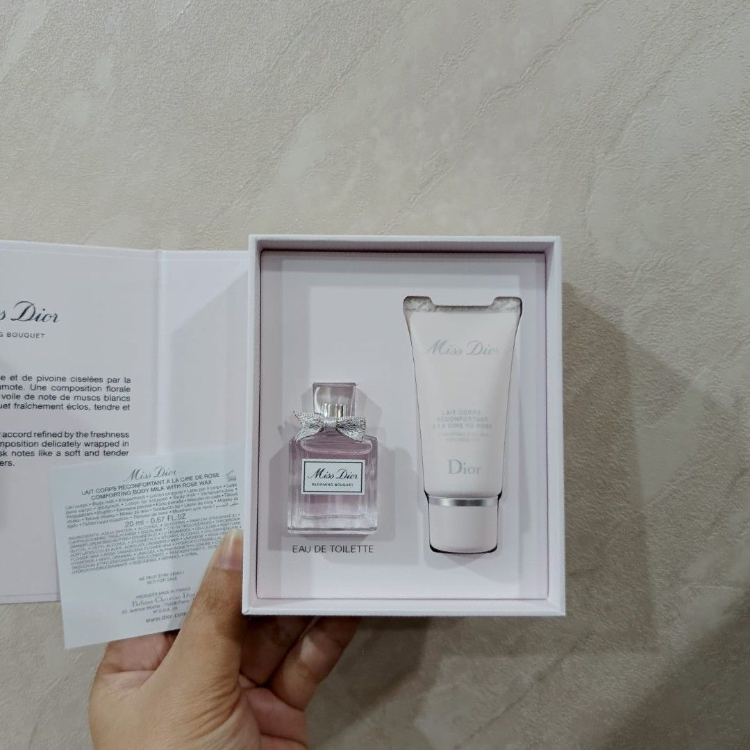 New Original counter Miss Dior Blooming Bouquet Gift Set, Limited edition
