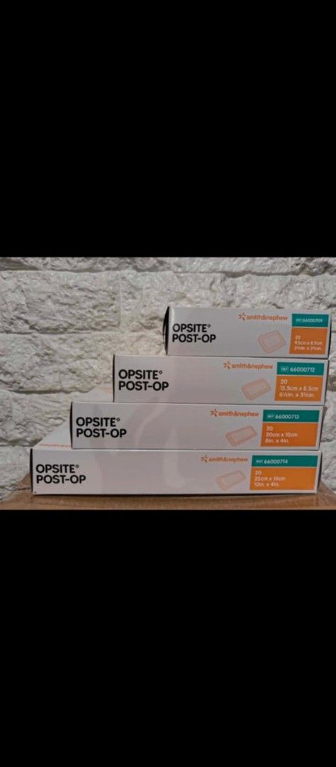 Opsite post op para wounds (Category: Braces, Support & Protection) located in Quezon City. Submitted by jesselee14kpop (Listing ID 1372666203, Image 1). Description: brandnew affordable onhand negotiable good quality and condition open for pick up and delivery high quality we also sell many medical supplies call me 09268225723 cod,gcash,bank transfer.