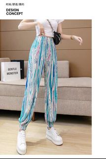 夏天爽涼透薄長褲彩虹Pants63016496502787110