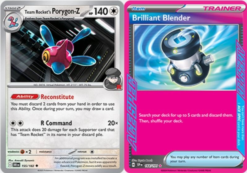 brilliant blender pokemon card Pokmon TCG - - 164/191 - ACE Rare Brilliant Blender Trainer Anyone else notice this :