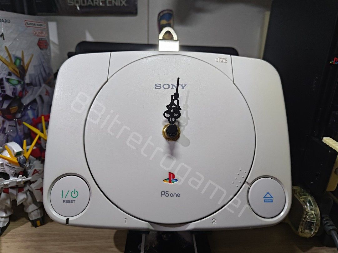 Ps1 slim psone wall clock custom made (Category: PlayStation) located in Caloocan City. Submitted by StarBoy06 (Listing ID 1372487909, Image 1). Description: Ps1 slim psone wall clock Custom made Price ₱1,500 With free battery Location Malabon Mode of payment and delivery Cash gcash. Cod To purchase via lalamove S h o p e e check0ut.