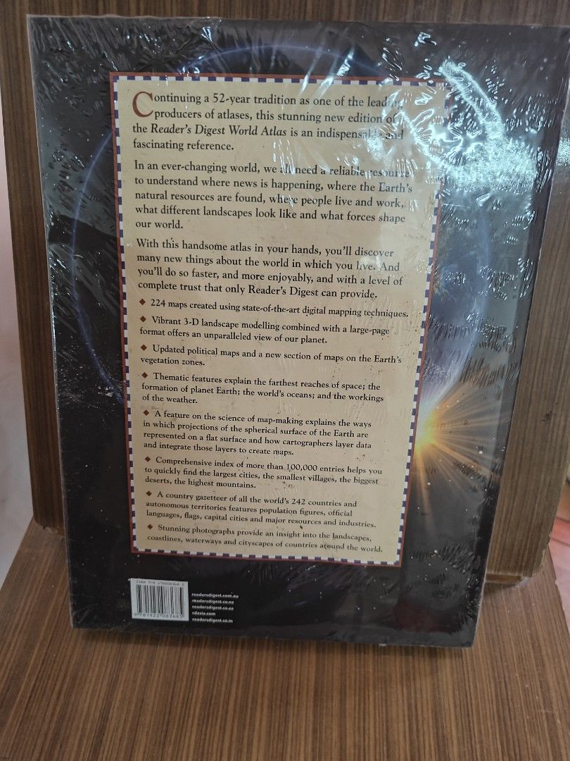Reader's digest (Category: Textbooks) located in Kuala Lumpur. Submitted by sam9191 (Listing ID 1372517586, Image 2). Description: Reader Digest World Atlas (new) Self collect.