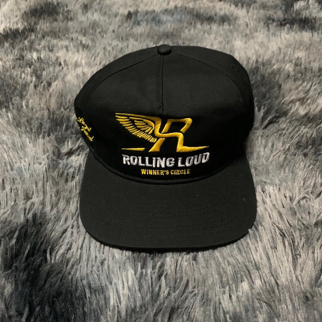 Rolling Loud Winner’s Circle Hat Black (Category: Caps & Hats) located in Manila. Submitted by smithstuffs (Listing ID 1372652921, Image 2). Description: Rolling Loud Winner’s Circle Hat Black ( Excellent / Complete / No Hidden Issue ) 950 Free Shipping Na Din Via Jnt 📦 Loc: Tondo Manila Courier: J&T Express / LBC / Lalamove Mop: Gcash / BPI / BDO COD / COP Via LBC Or Lalamove 🛵.