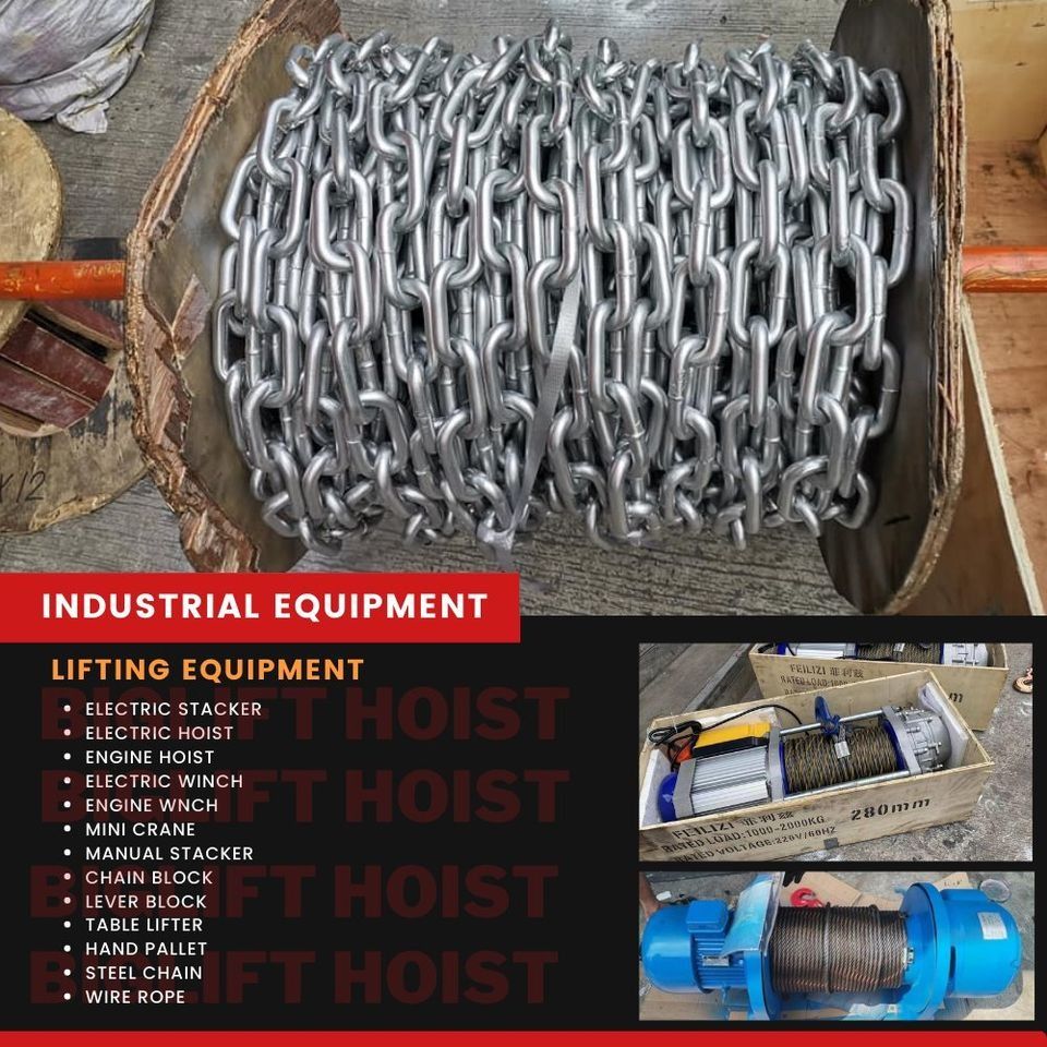 Stainless Chain Hoist / Hoist Chain / Kadena / Wire Rope / Lever Block ...